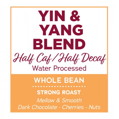 Yin & Yang Blend Water Processed DECAF Organic